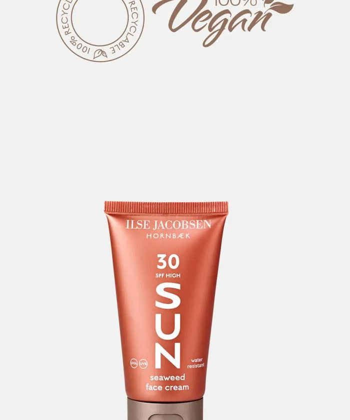 Seaweed Sun Face Cream SPF30 50ML Accessories Ilse Jacobsen Beauty
