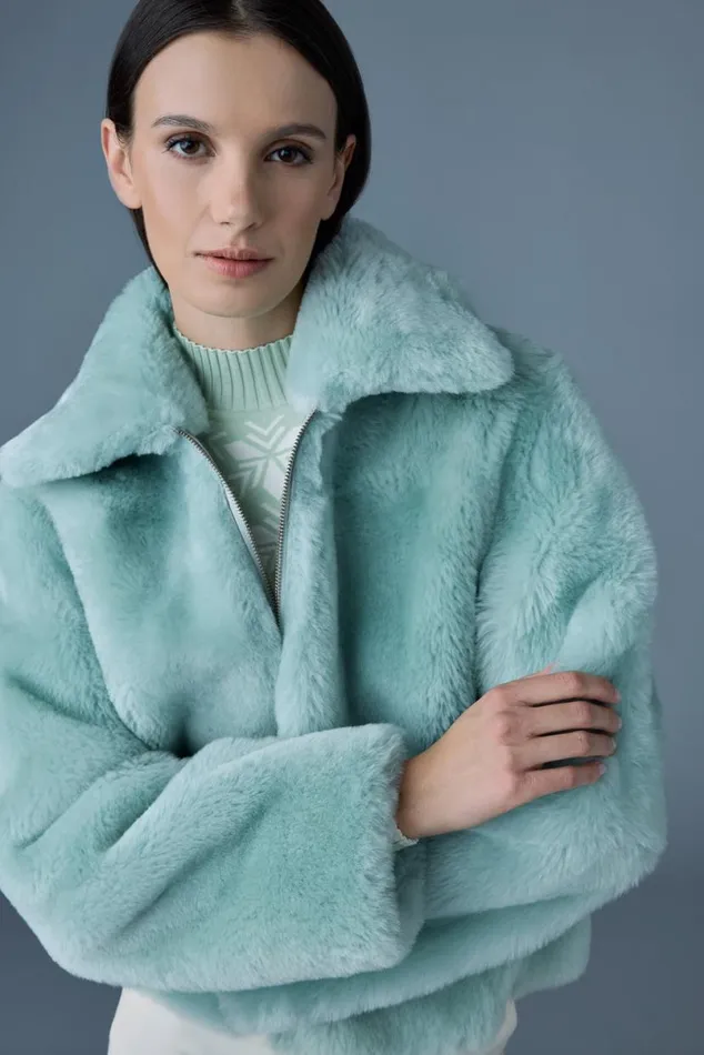 Shearling Jackets Women Mackage BETTY 2in1 Reversible Leather Shearling Jacket Silvermint Shearling Jackets Women Mackage BETTY 2in1 Reversible Leather Shearling Jacket Silvermint