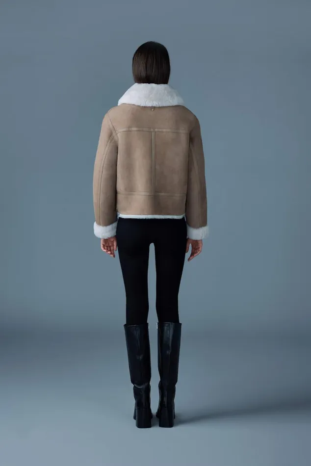 Shearling Jackets Women Mackage BETTY 2in1 Reversible Leather Shearling Jacket Silvermint Shearling Jackets Women Mackage BETTY 2in1 Reversible Leather Shearling Jacket Silvermint