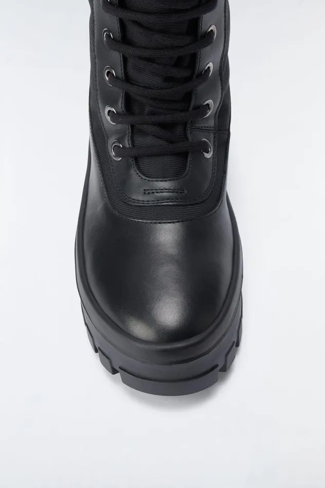 Shearling Lined Boots Women Mackage HEROW Shearlinglined Winter Boot For Women Black