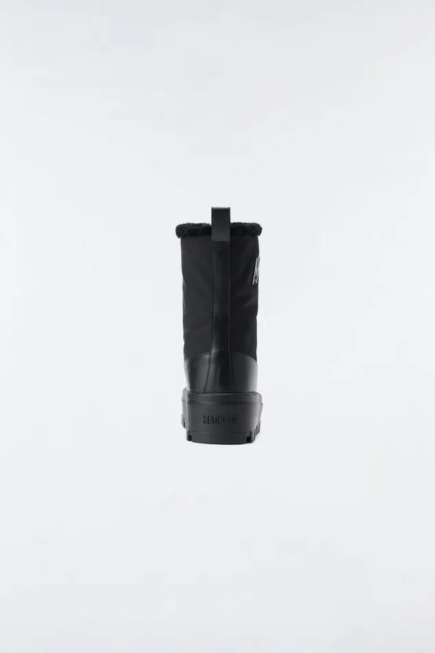 Shearling Lined Boots Women Mackage HEROW Shearlinglined Winter Boot For Women Champagne