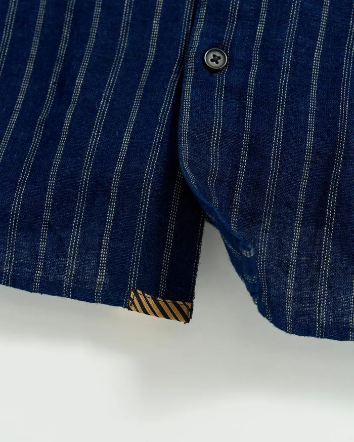 Shirting Men Billy Reid John T Shirt Indigowhite