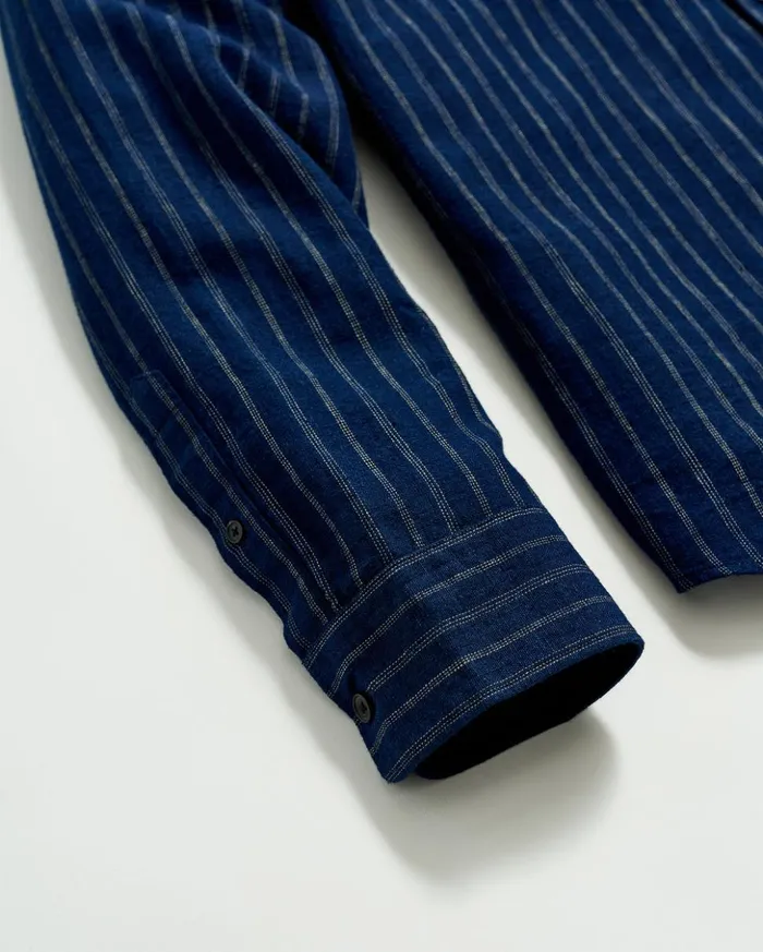 Shirting Men Billy Reid John T Shirt Indigowhite