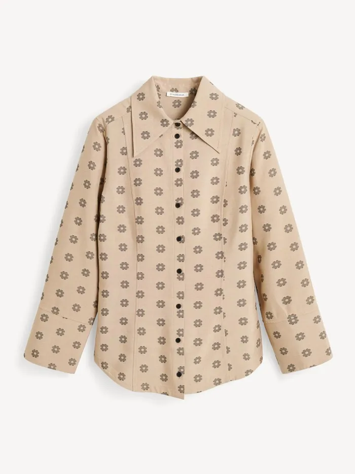 Shirts and Blouses Women By Malene Birger Rosiannas Shirt Graphic Flower Shirts and Blouses Women By Malene Birger Rosiannas Shirt Graphic Flower