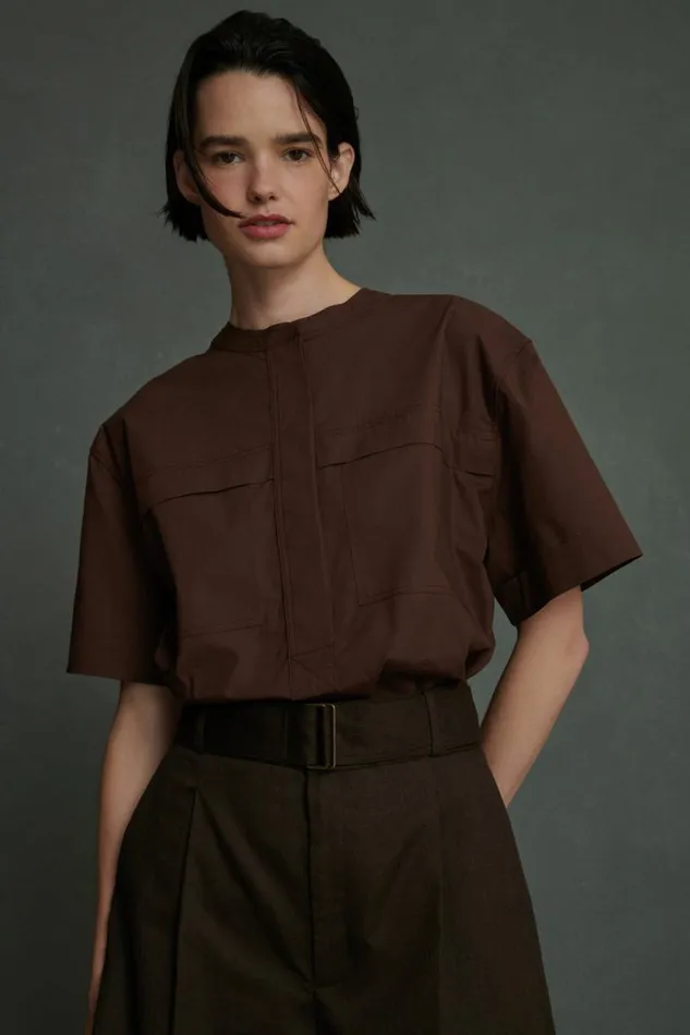Shirts Women Soeur TEGAN BLOUSE Chocolate