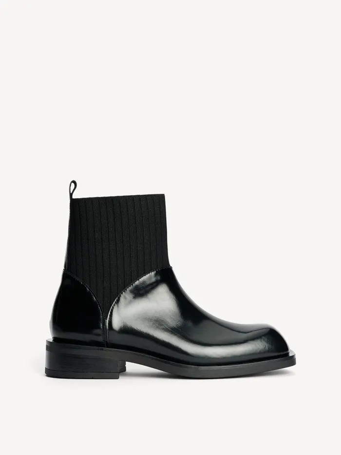 Shoes Women By Malene Birger Perlla Leather Boots Black