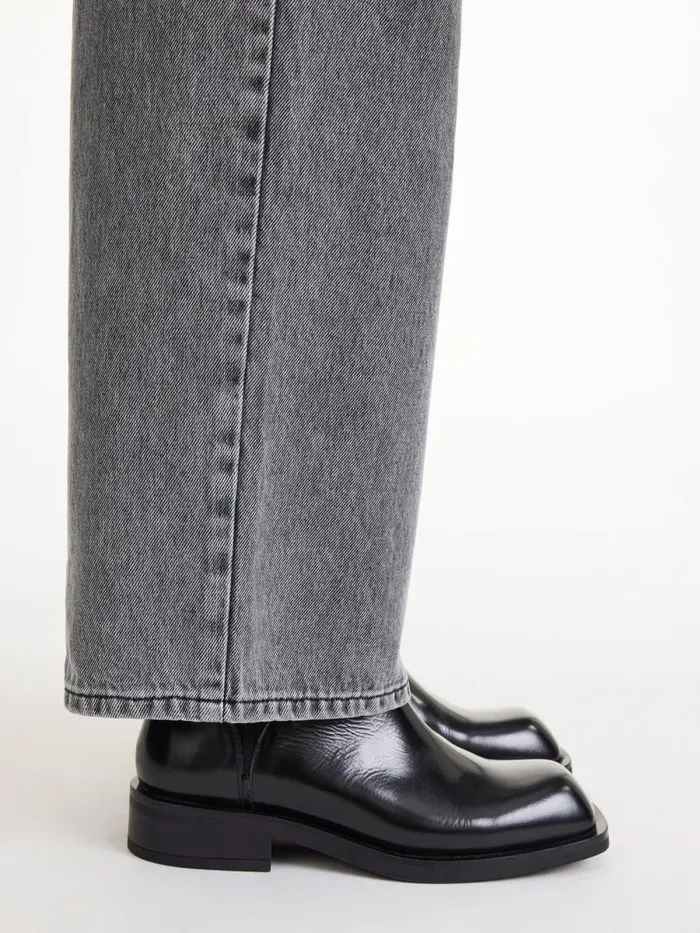 Shoes Women By Malene Birger Perlla Leather Boots Black Shoes Women By Malene Birger Perlla Leather Boots Black