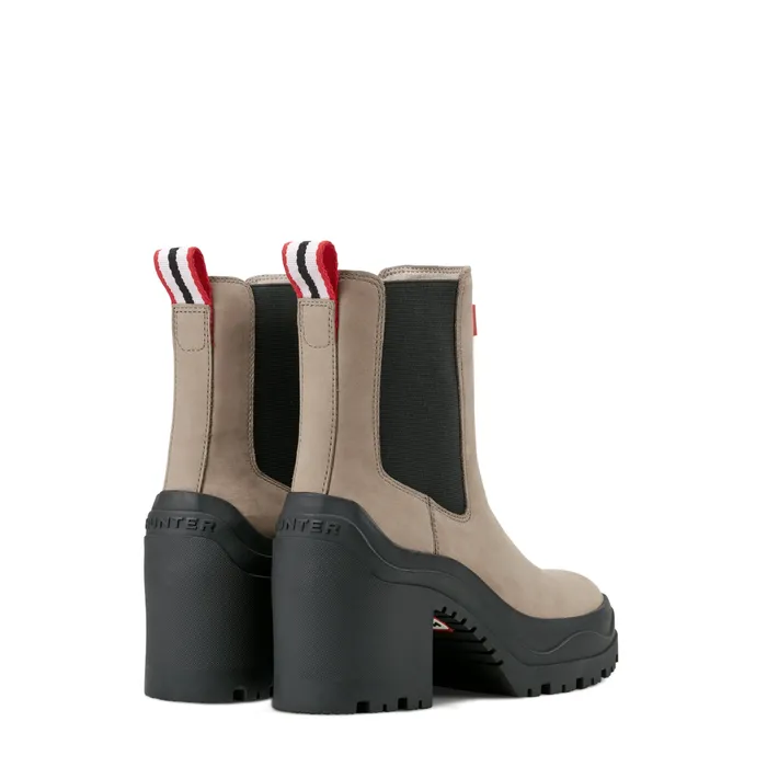 Short and Ankle Boots Women8217s Miana Heeled Waterproof Chelsea Boots 8211 HunterBoots Women