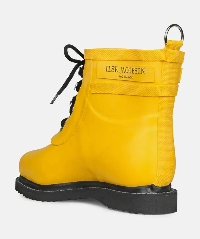 Short Rubber Boots 8211 Cyber Yellow Rainboots Ilse Jacobsen Rainboots Short