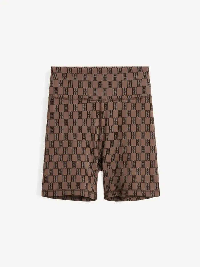 Shorts Women By Malene Birger Siola Atheletic Shorts Dark Mahogany
