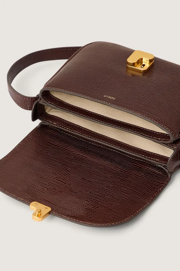 Shoulder Bags Women Soeur BELLISSIMA MINI BAG Chocolate