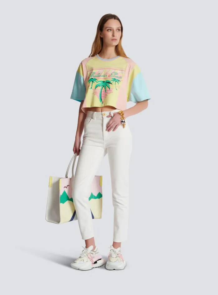 Slim Fit Jeans White Women Balmain Denim