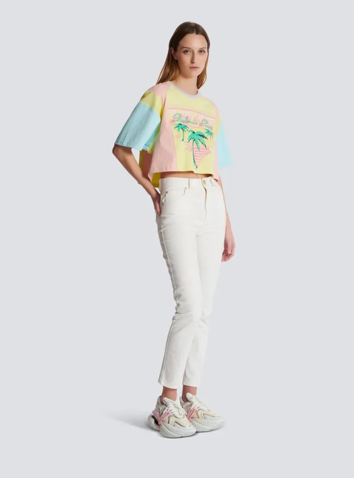 Slim Fit Jeans White Women Balmain Denim