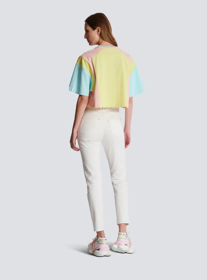 Slim Fit Jeans White Women Balmain Denim