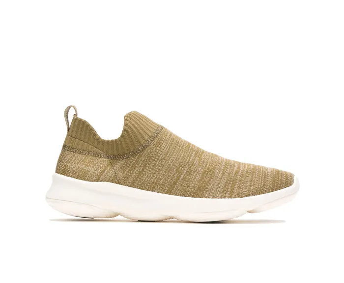 SlipOns Men Hush Puppies Free Olive Knit
