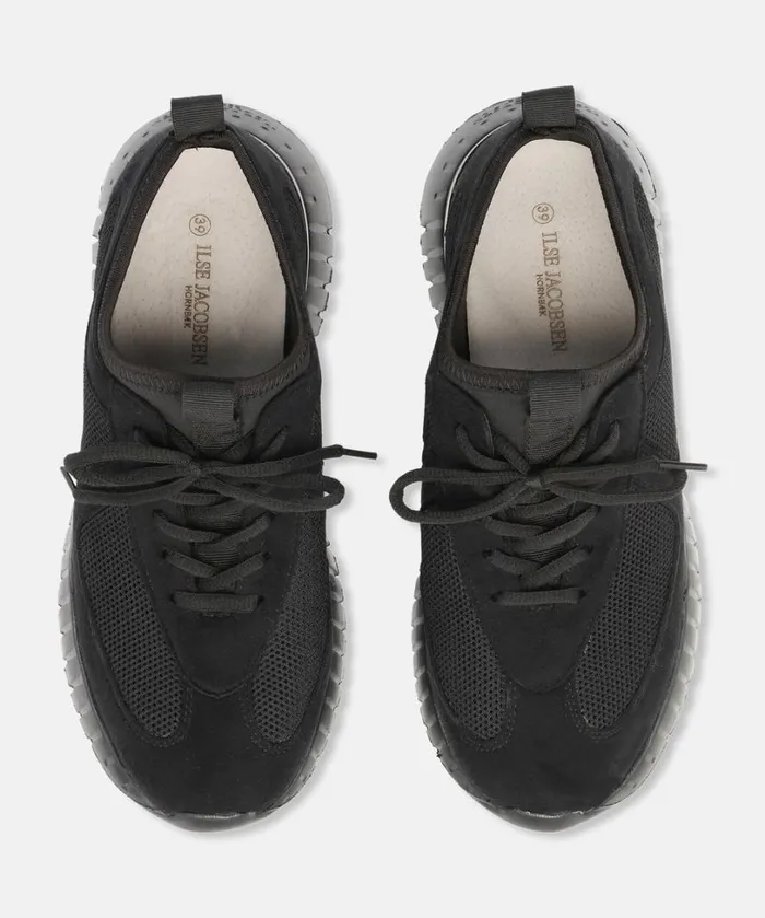 Sneakers 8211 Black Black Shoes Ilse Jacobsen Tulip Sneakers