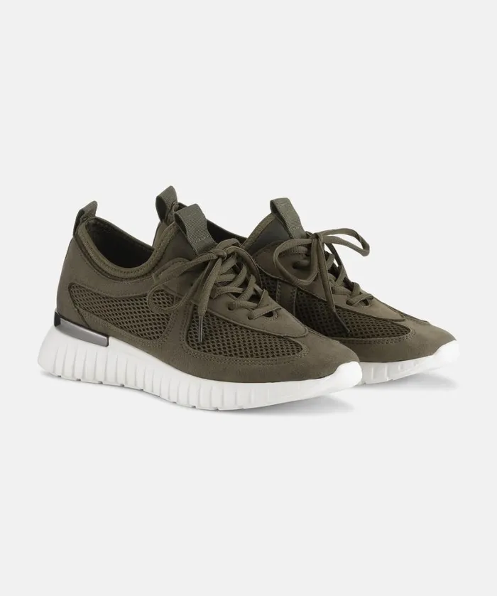 Sneakers 8211 Deep Olive Shoes Ilse Jacobsen Tulip Sneakers