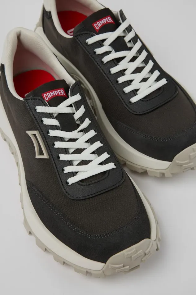 Sneakers Men Camper Drift Trail VIBRAM Multicolor Recycled PET And Nubuck Sneakers