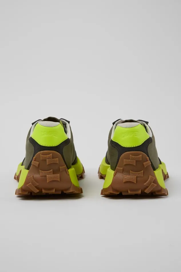 Sneakers Men Camper Drift Trail VIBRAM Multicolor Recycled PET And Nubuck Sneakers