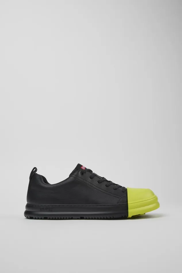 Sneakers Men Camper Junction Runner Black Leather Sneakers Sneakers Men Camper Junction Runner Black Leather Sneakers
