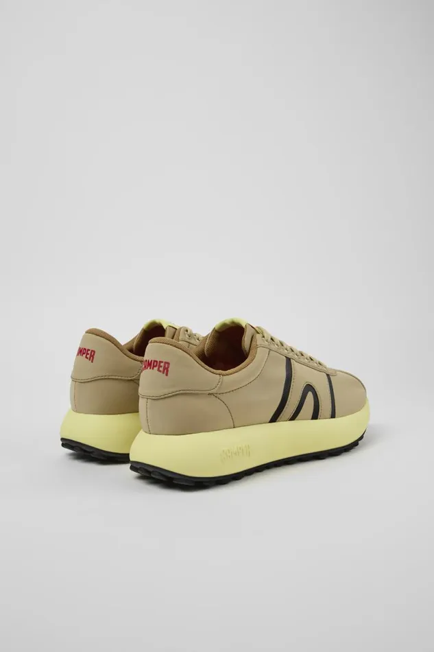 Sneakers Men Camper Pelotas Athens Beige Textile Sneaker Sneakers Men Camper Pelotas Athens Beige Textile Sneaker