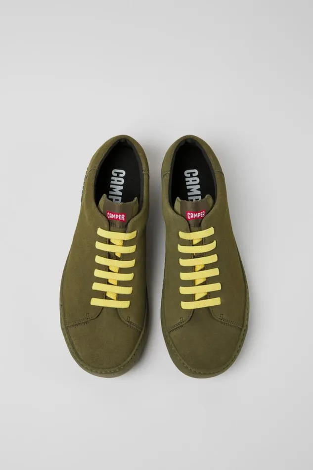 Sneakers Men Camper Peu Touring Green Nubuck Sneakers Sneakers Men Camper Peu Touring Green Nubuck Sneakers