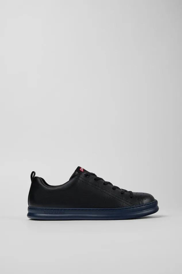 Sneakers Men Camper Runner Black Leather Sneakers Sneakers Men Camper Runner Black Leather Sneakers
