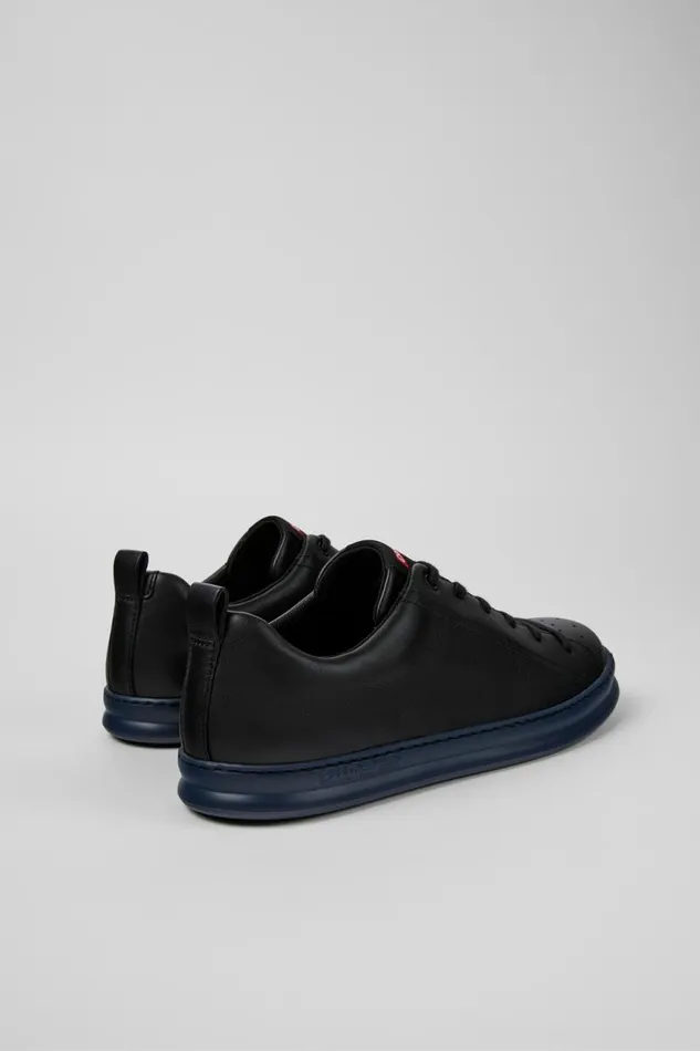 Sneakers Men Camper Runner Black Leather Sneakers Sneakers Men Camper Runner Black Leather Sneakers