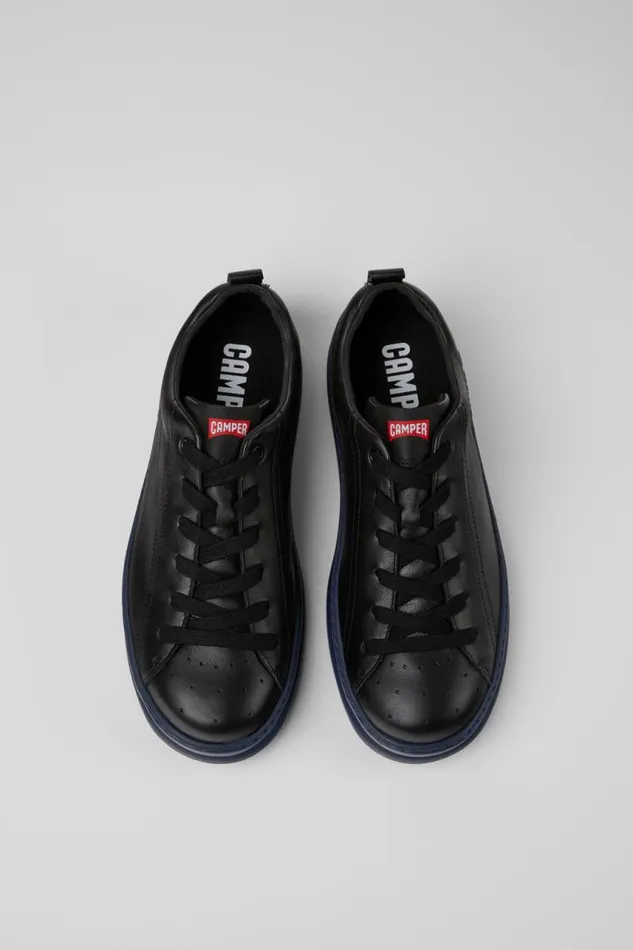 Sneakers Men Camper Runner Black Leather Sneakers Sneakers Men Camper Runner Black Leather Sneakers