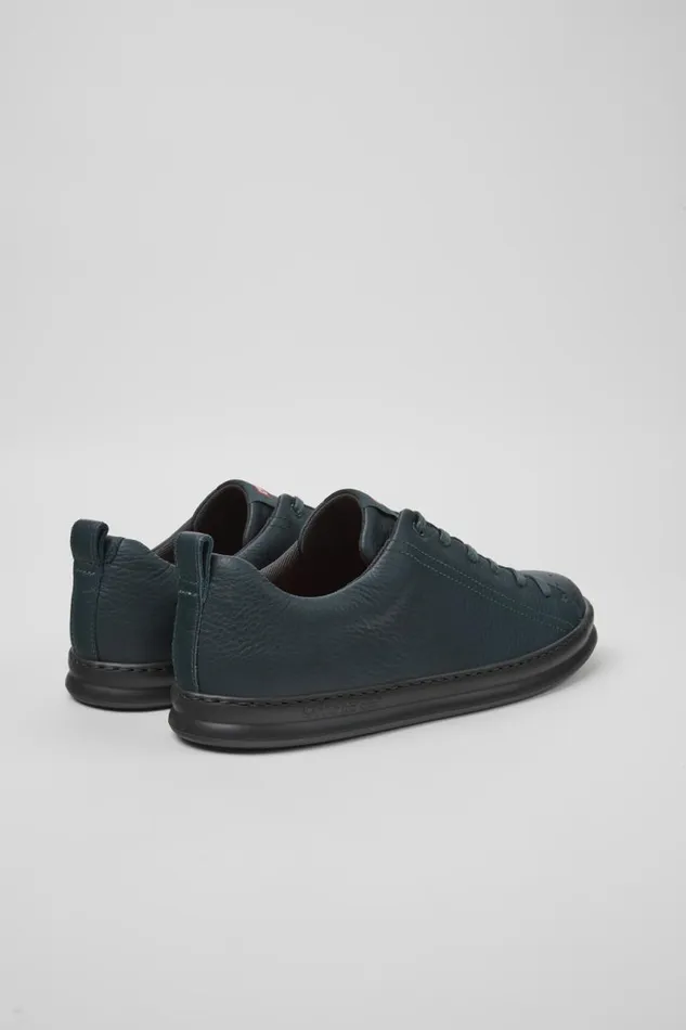 Sneakers Men Camper Runner Green Leather Sneakers