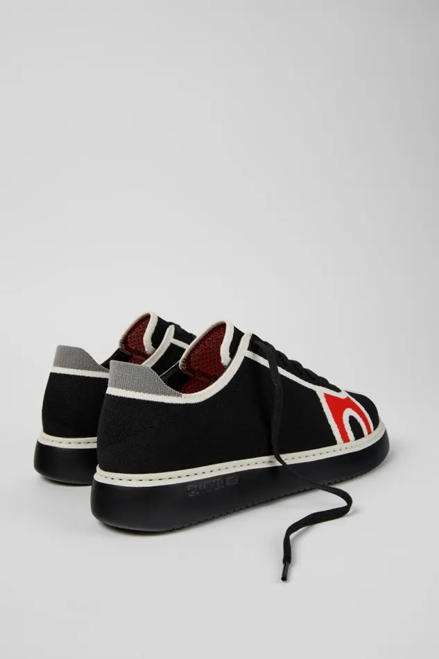 Sneakers Men Camper Runner K21 Black Textile Sneaker