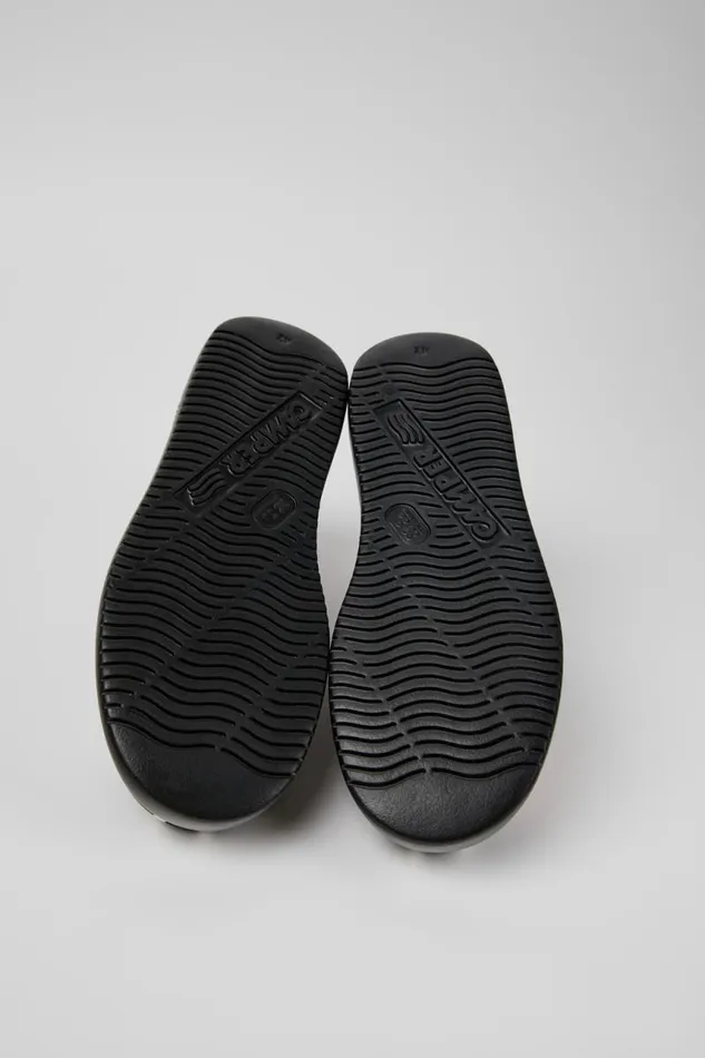 Sneakers Men Camper Runner K21 Black Textile Sneaker