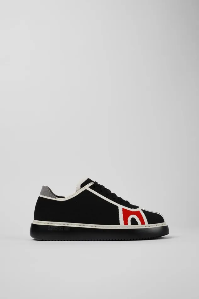 Sneakers Women Camper Runner K21 Black Textile Sneaker
