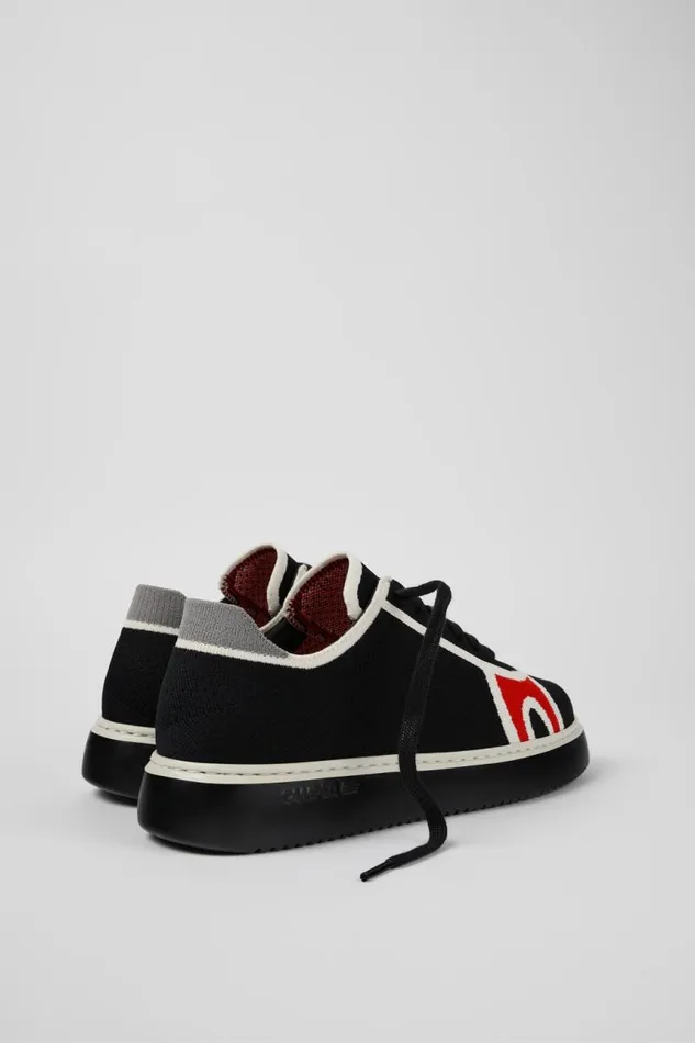Sneakers Women Camper Runner K21 Black Textile Sneaker
