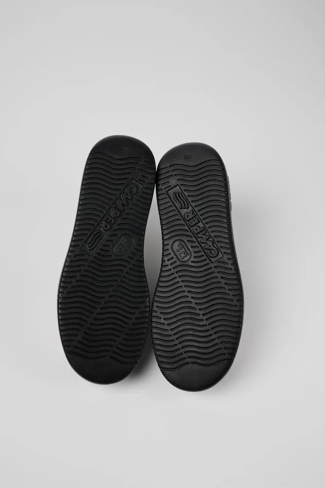 Sneakers Women Camper Runner K21 Black Textile Sneaker