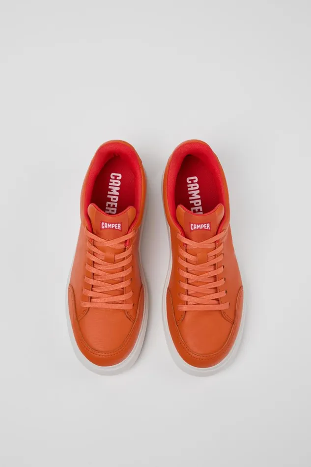 Sneakers Women Camper Runner K21 Orange Leather Sneakers Sneakers Women Camper Runner K21 Orange Leather Sneakers