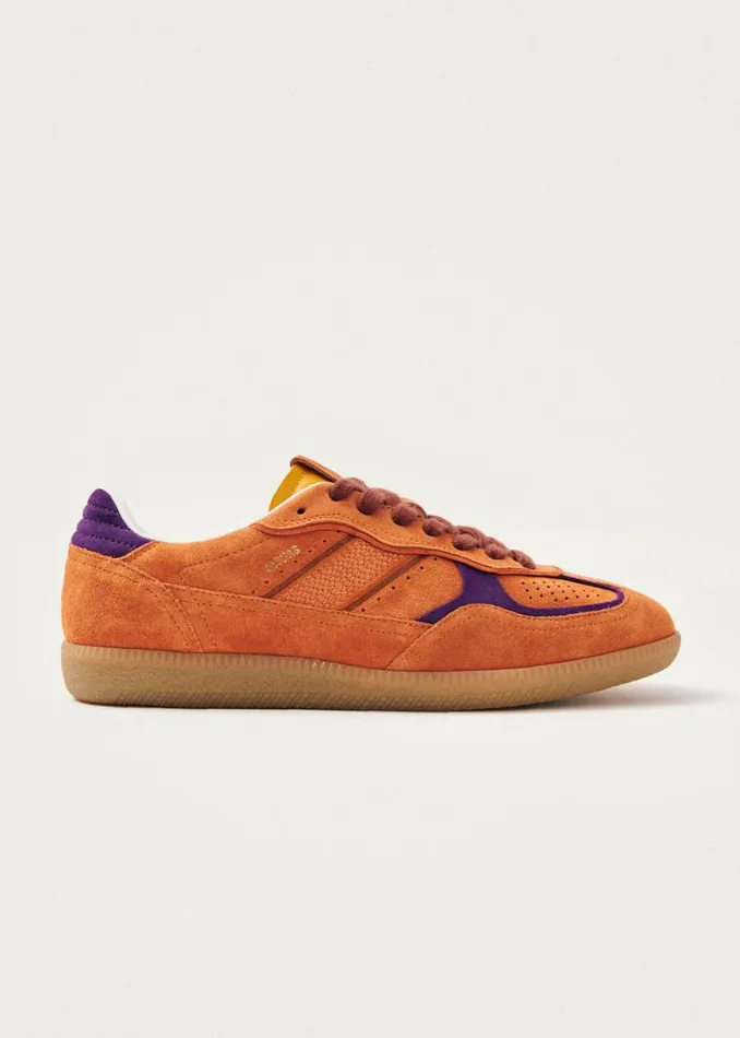 Sneakers WomenMen ALOHAS Tb490 Rife Orange Leather Sneakers