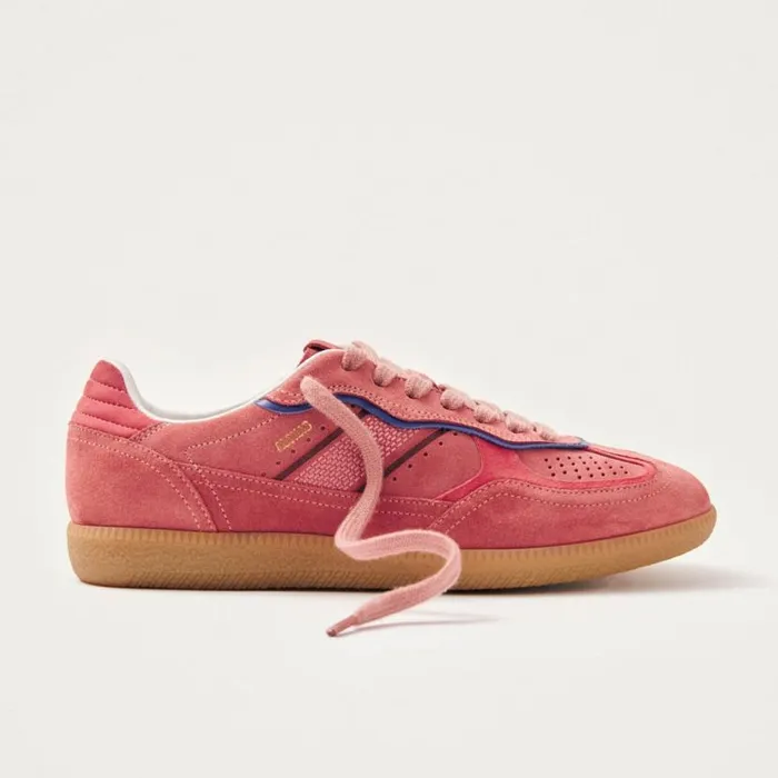 Sneakers WomenMen ALOHAS Tb490 Rife Pink Leather Sneakers