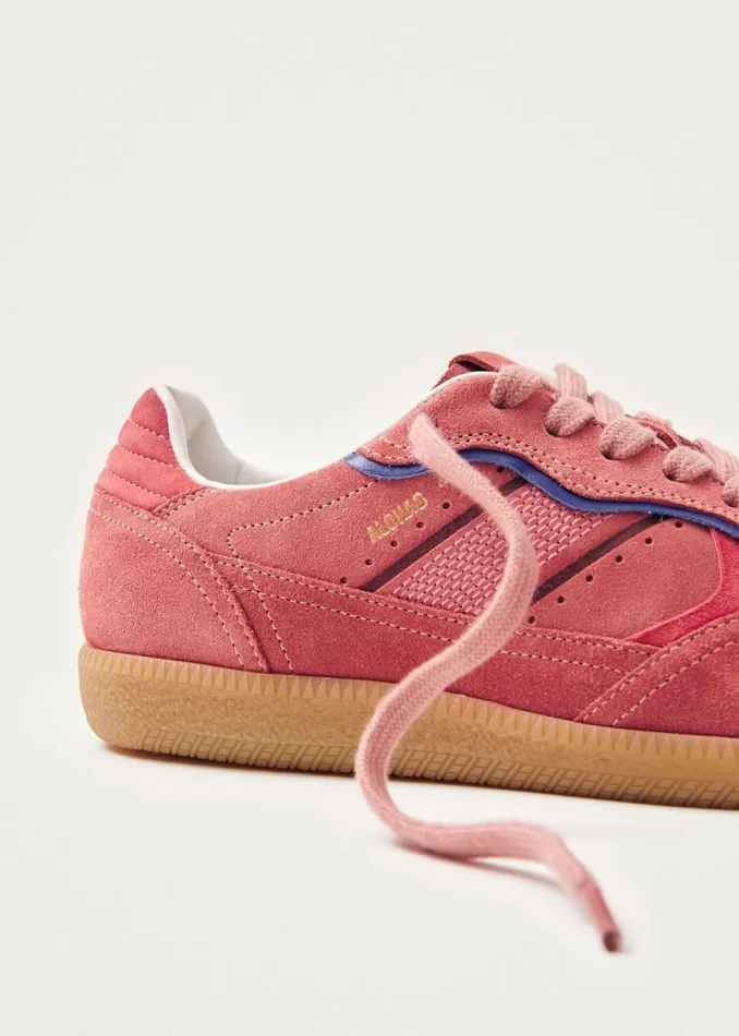 Sneakers WomenMen ALOHAS Tb490 Rife Pink Leather Sneakers