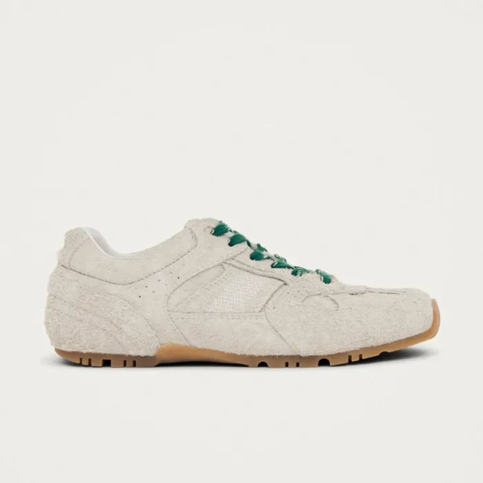 Sneakers WomenMen ALOHAS Tb56 Suede Fuzzy Light Grey
