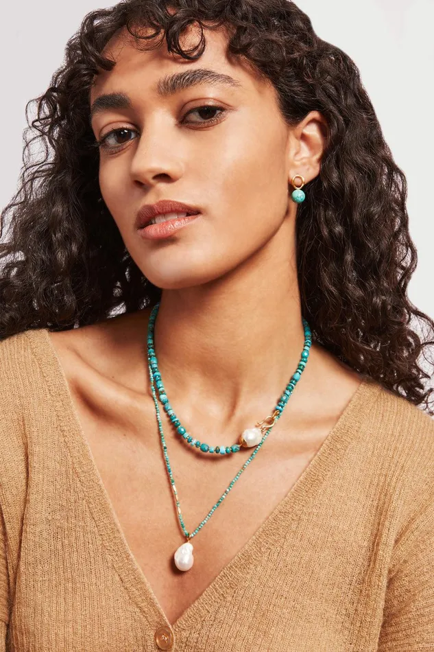Sophia Necklace Turquoise Mix Women Chan Luu Necklaces