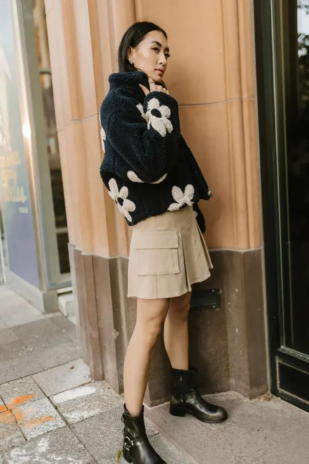 Sora Utility Skirt In Khaki Khaki Women Bohme Skirts