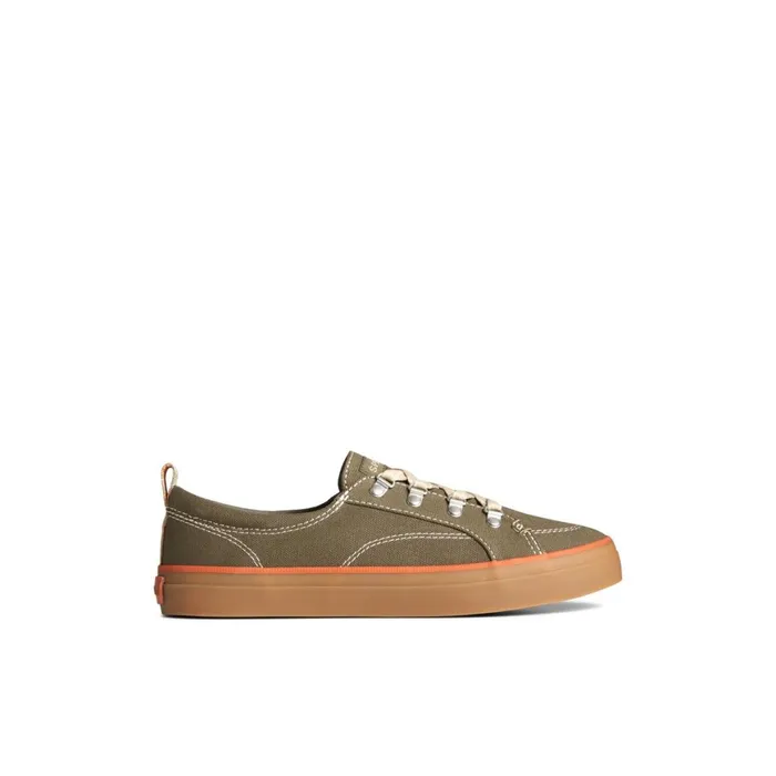Sperry Crest Vibe Sneaker Green Women Flats