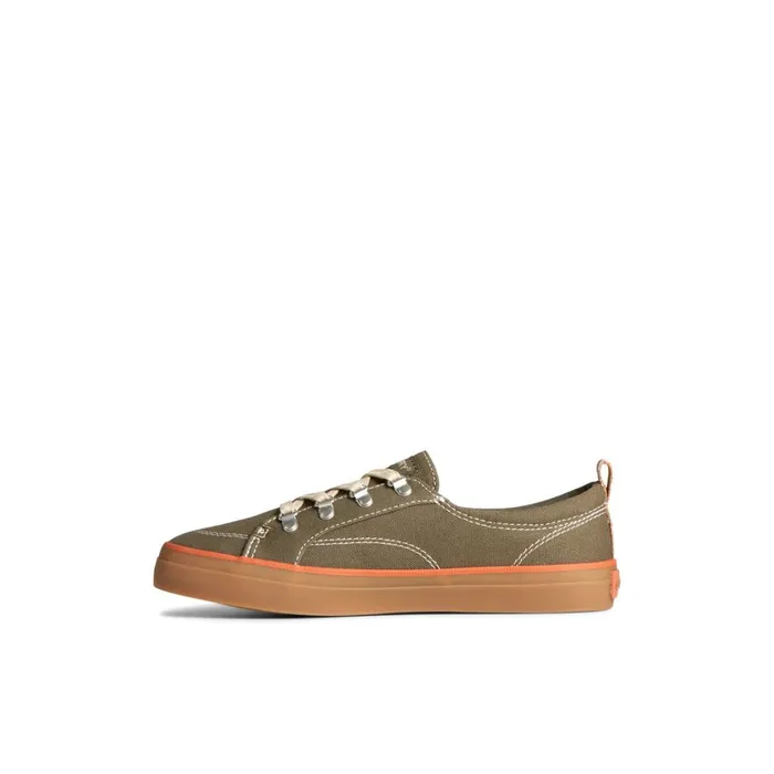 Sperry Crest Vibe Sneaker Green Women Flats