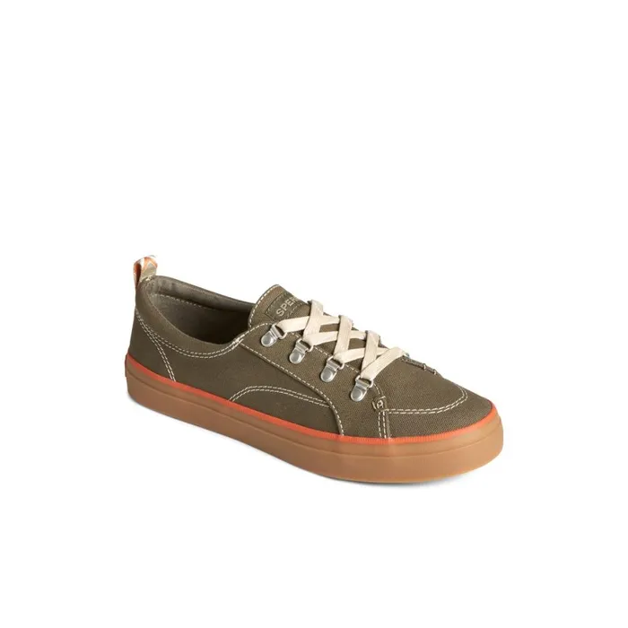 Sperry Crest Vibe Sneaker Green Women Flats