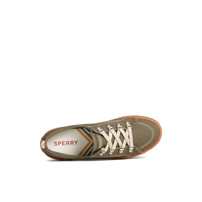 Sperry Crest Vibe Sneaker Green Women Flats