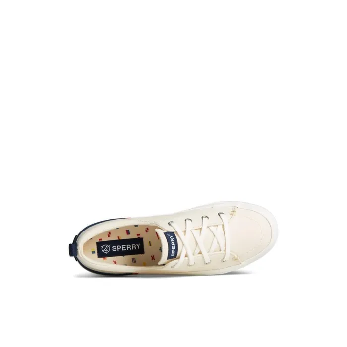 Sperry Crest Vibe Stripe Sneaker Bone Women Sneakers