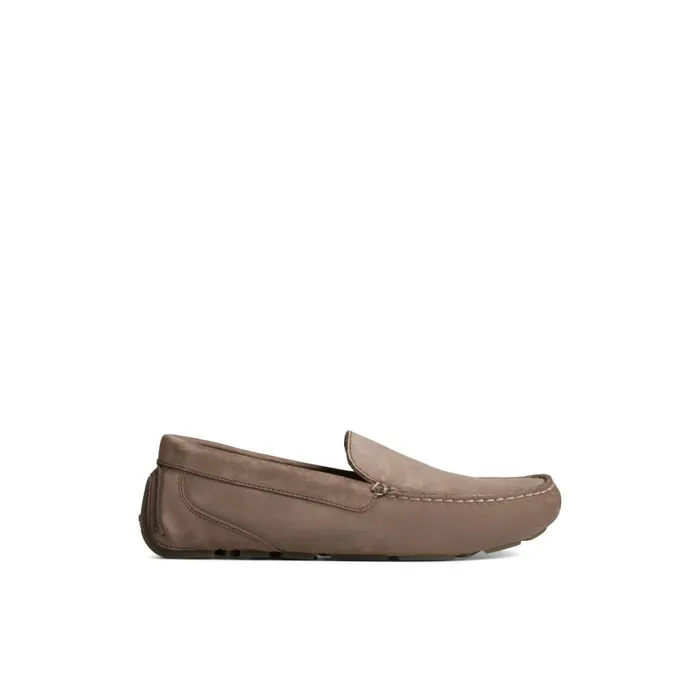 Sperry Davenport Nubuck Venetian Driver Brown Men Loafers and Oxfords
