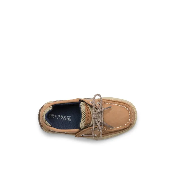 Sperry Lanyard Boat Shoe Brown Kids Boat Shoes