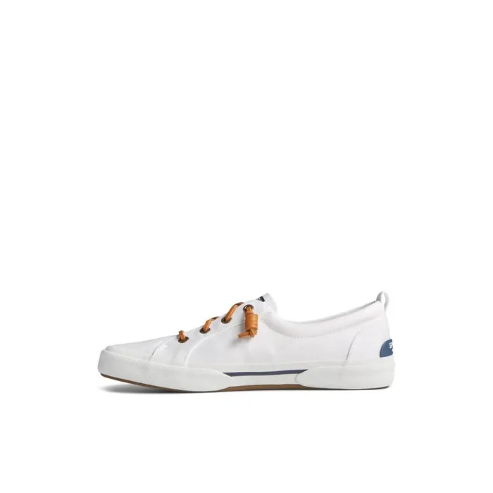 Sperry Pier Wave Lace Up Sneaker White Women Sneakers